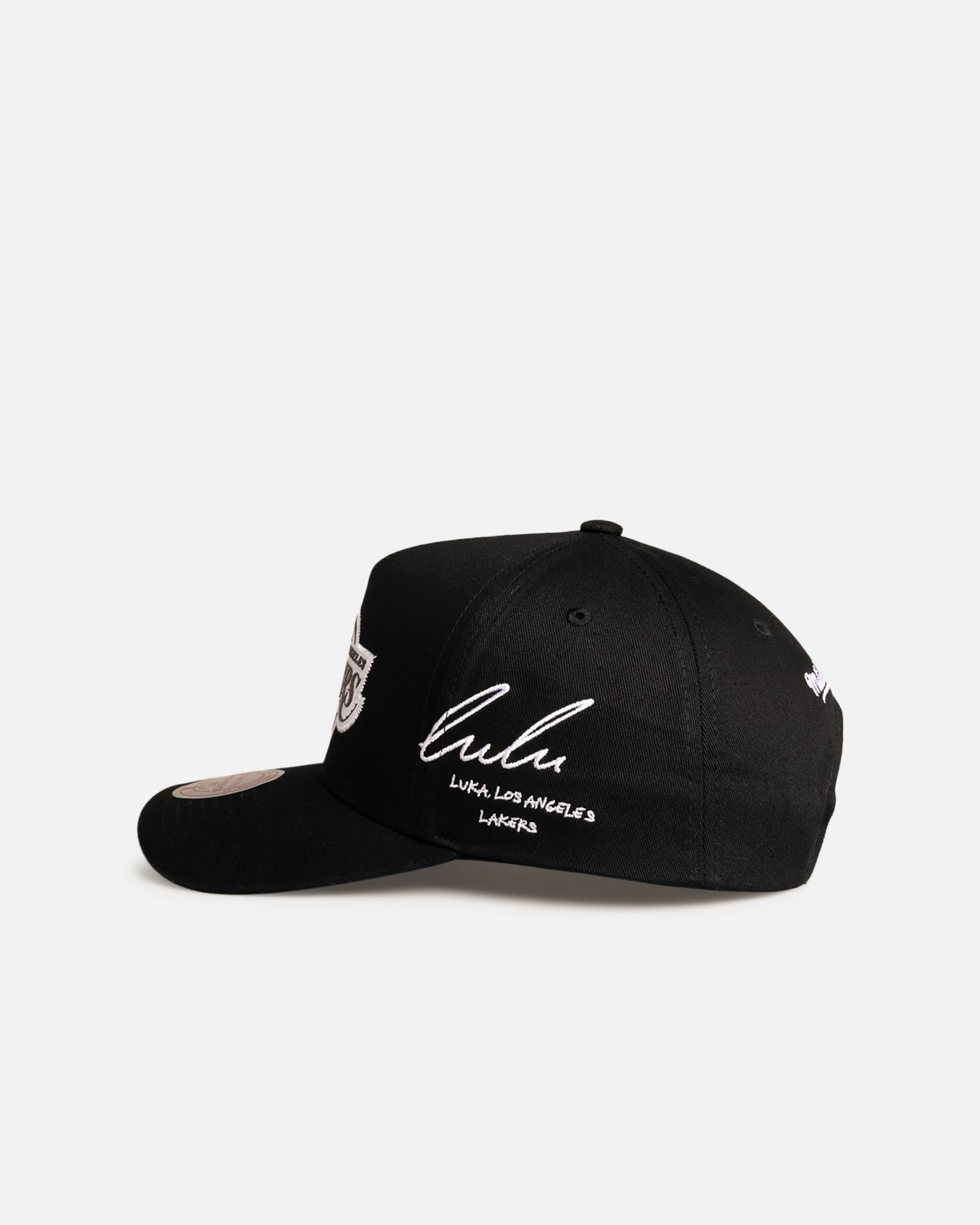 Mitchell & Ness Los Angeles Lakers Luka DonÄiÄ‡ 'Signature' Pro Pinch Snapback Black
