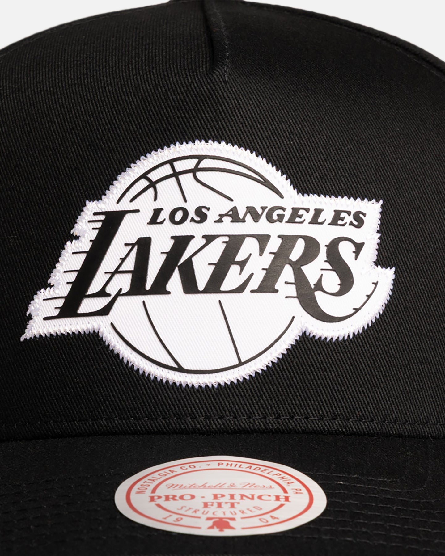 Mitchell & Ness Los Angeles Lakers Luka DonÄiÄ‡ 'Signature' Pro Pinch Snapback Black
