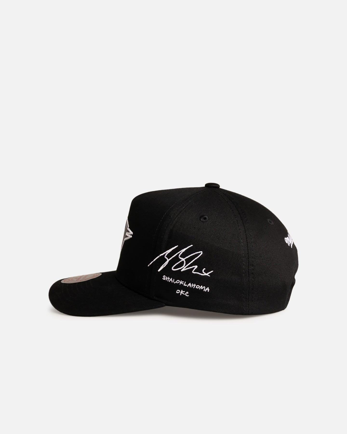 Mitchell & Ness Oklahoma City Thunder Shai Gilgeous-Alexander 'Signature' Pro Pinch Snapback Black