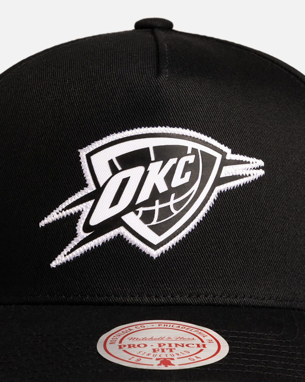 Mitchell & Ness Oklahoma City Thunder Shai Gilgeous-Alexander 'Signature' Pro Pinch Snapback Black