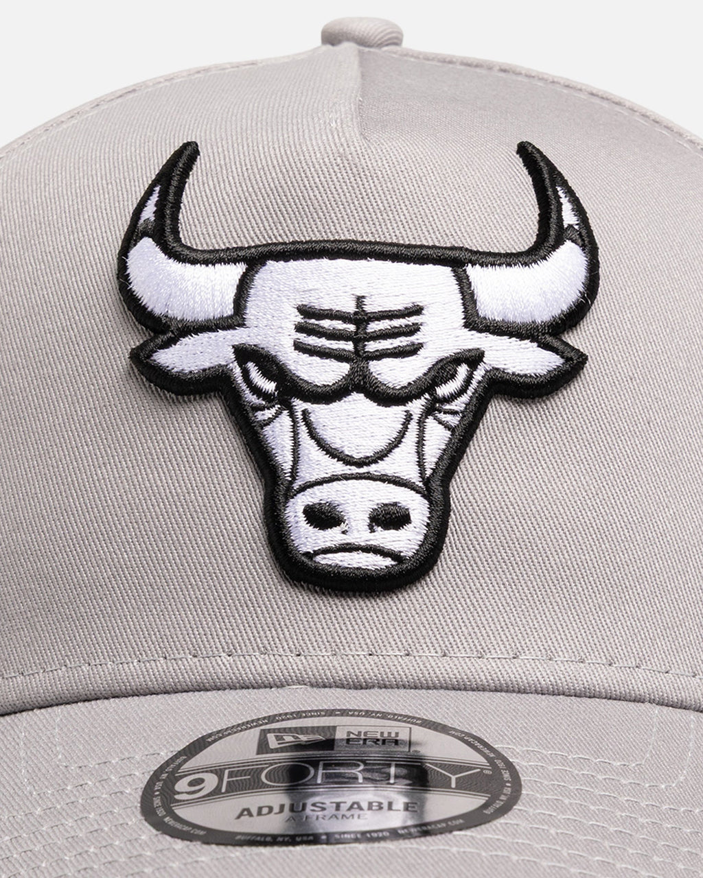 New Era Chicago Bulls 9FORTY A-Frame Snapback Grey/Black/White