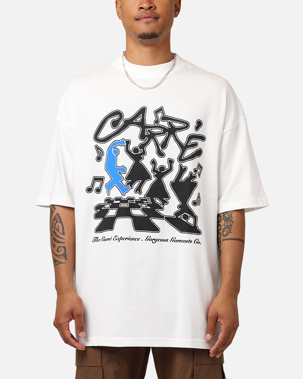CarrÃ© Dinner Party Oversized T-Shirt Off White
