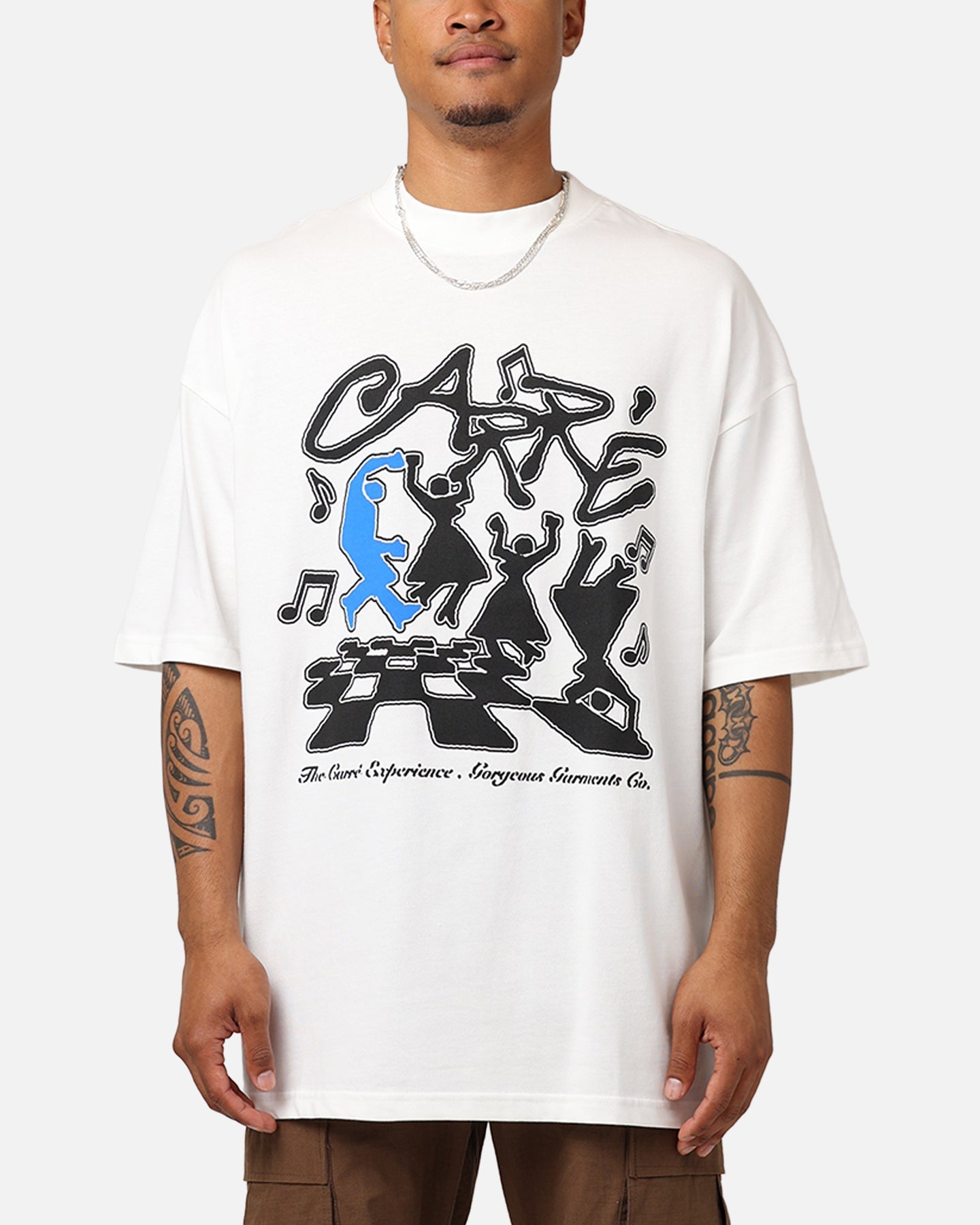 CarrÃ© Dinner Party Oversized T-Shirt Off White