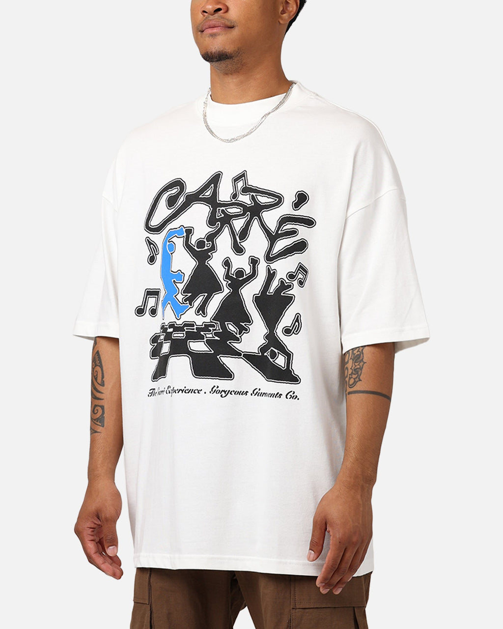 CarrÃ© Dinner Party Oversized T-Shirt Off White