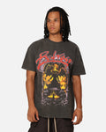 73Studio X Lord Of The Rings Balrog Heavyweight T-Shirt Black Wash