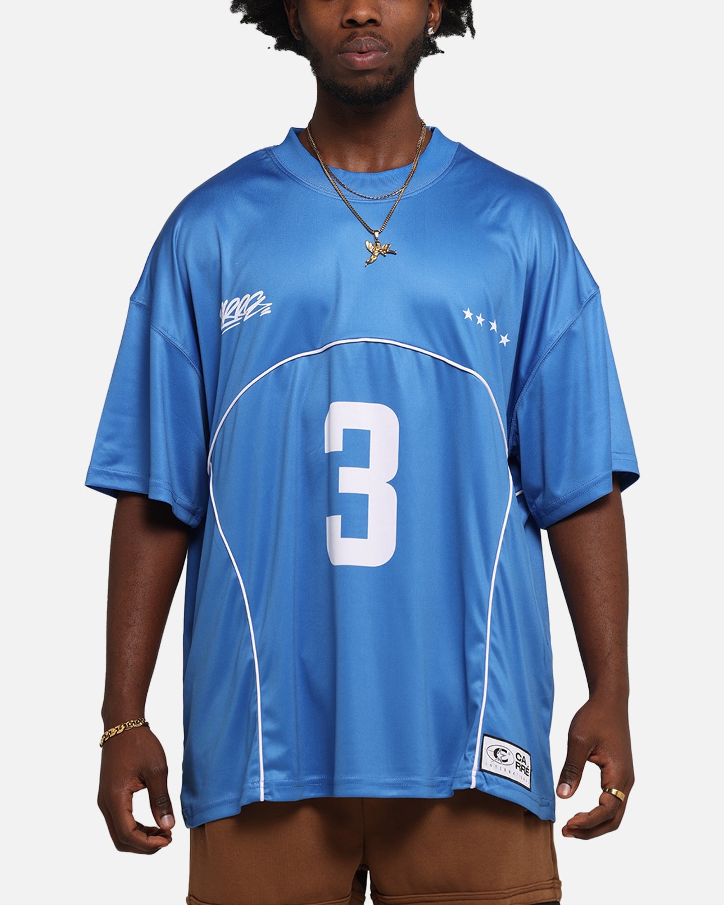 Carre Trainer T-Shirt Blue