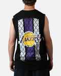 New Era Los Angeles Lakers Muscle T-Shirt Black