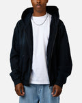 American Thrift Zip Hoodie Washed Black