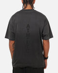 Saint Morta Athltc R3 Boxy T-Shirt Washed Black