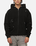 Saint Morta Credo Zip Hoodie Black Wash