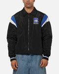Bleacher Athletic Canterbury-Bankstown Bulldogs NRL Legacy Baseball Jacket Black