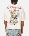 Ed Hardy NYC T-Shirt Off White