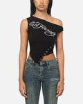 Ed Hardy Women's Hooked Aline T-Shirt Black