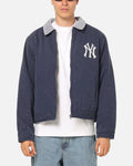 Majestic Athletic New York Yankees Paint Splat Carpenter Jacket Indigo