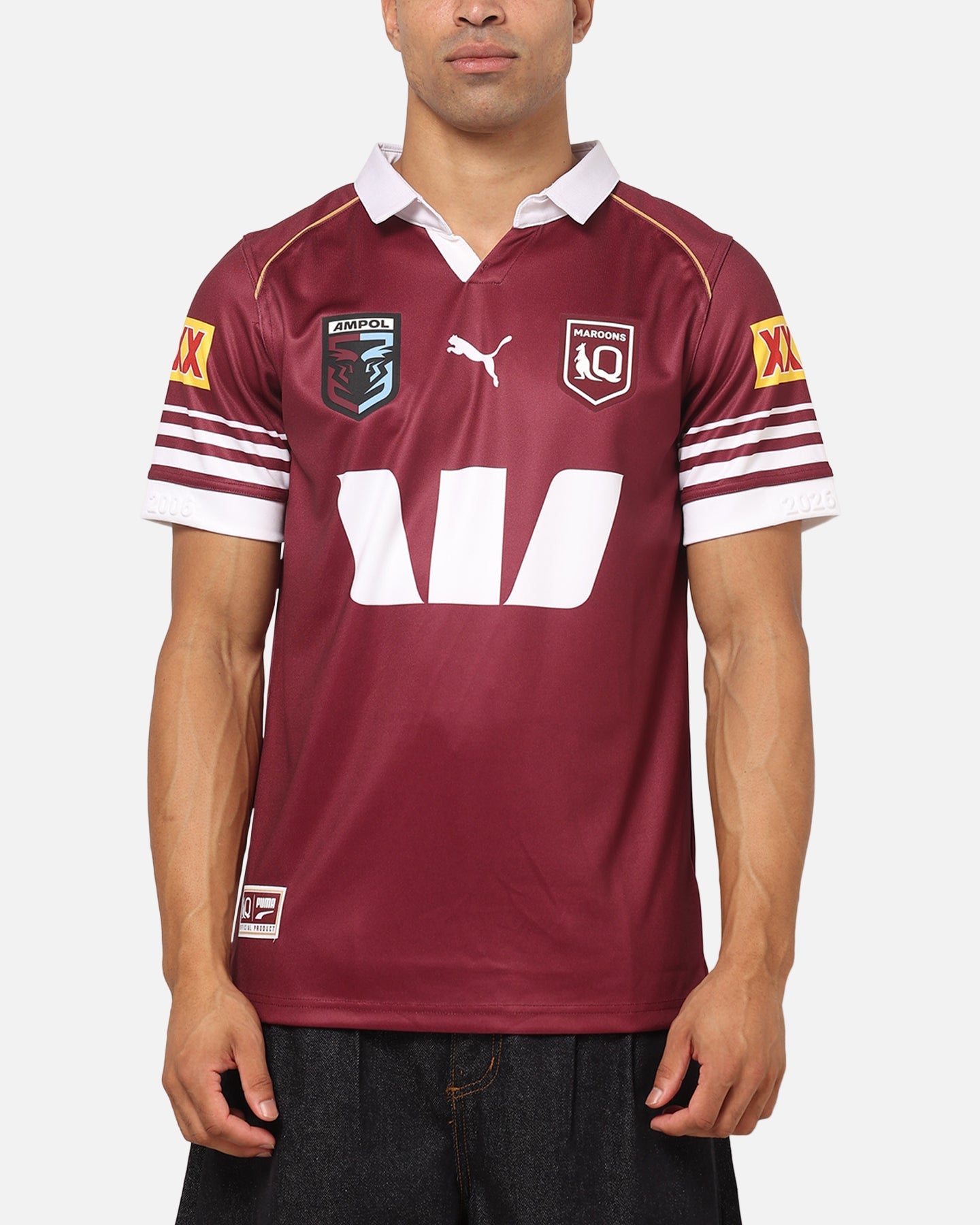 Puma Queensland Maroons 2026 Home Replica Jersey Maroon
