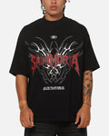 Saint Morta Fallen Tribal Boxy T-Shirt Black/Red