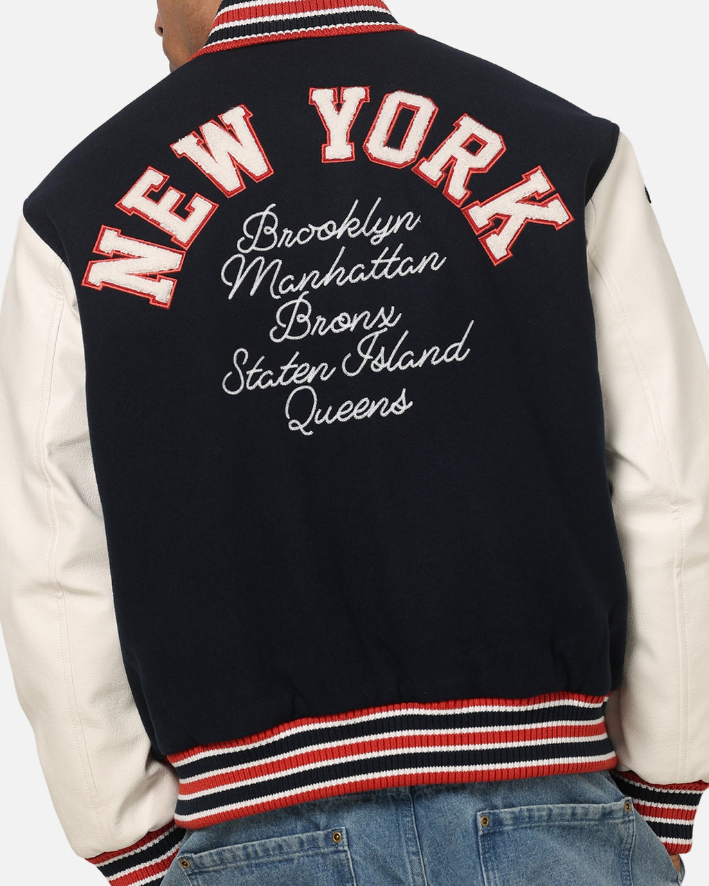 Tommy Jeans Varsity Badge Jacket Navy