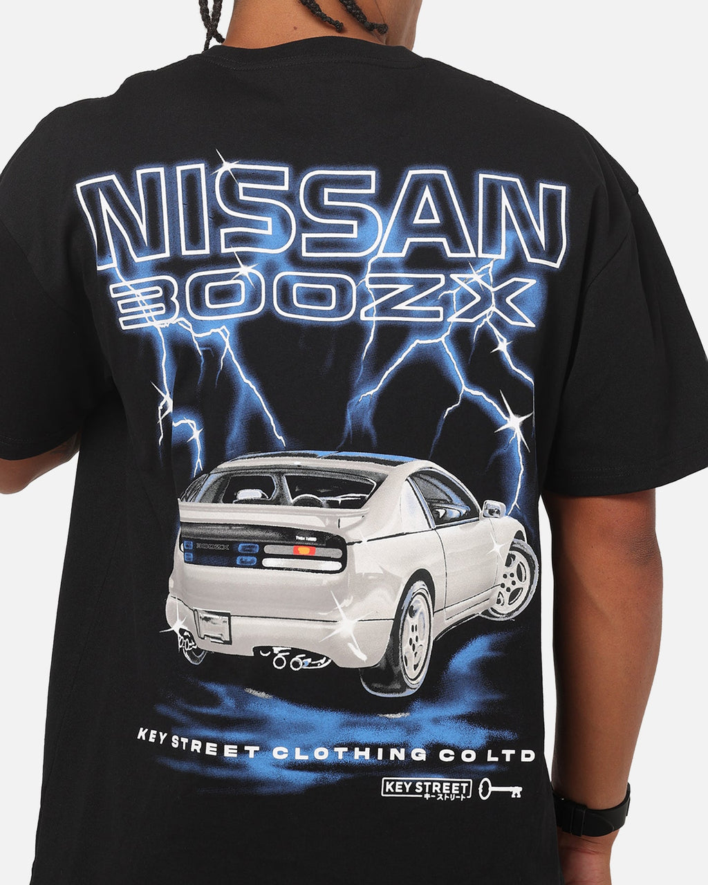 Key Street 300ZX T-Shirt Black