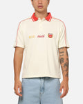 Carre CarrÃ© X Coca Cola Club Crest Polo Shirt Off White