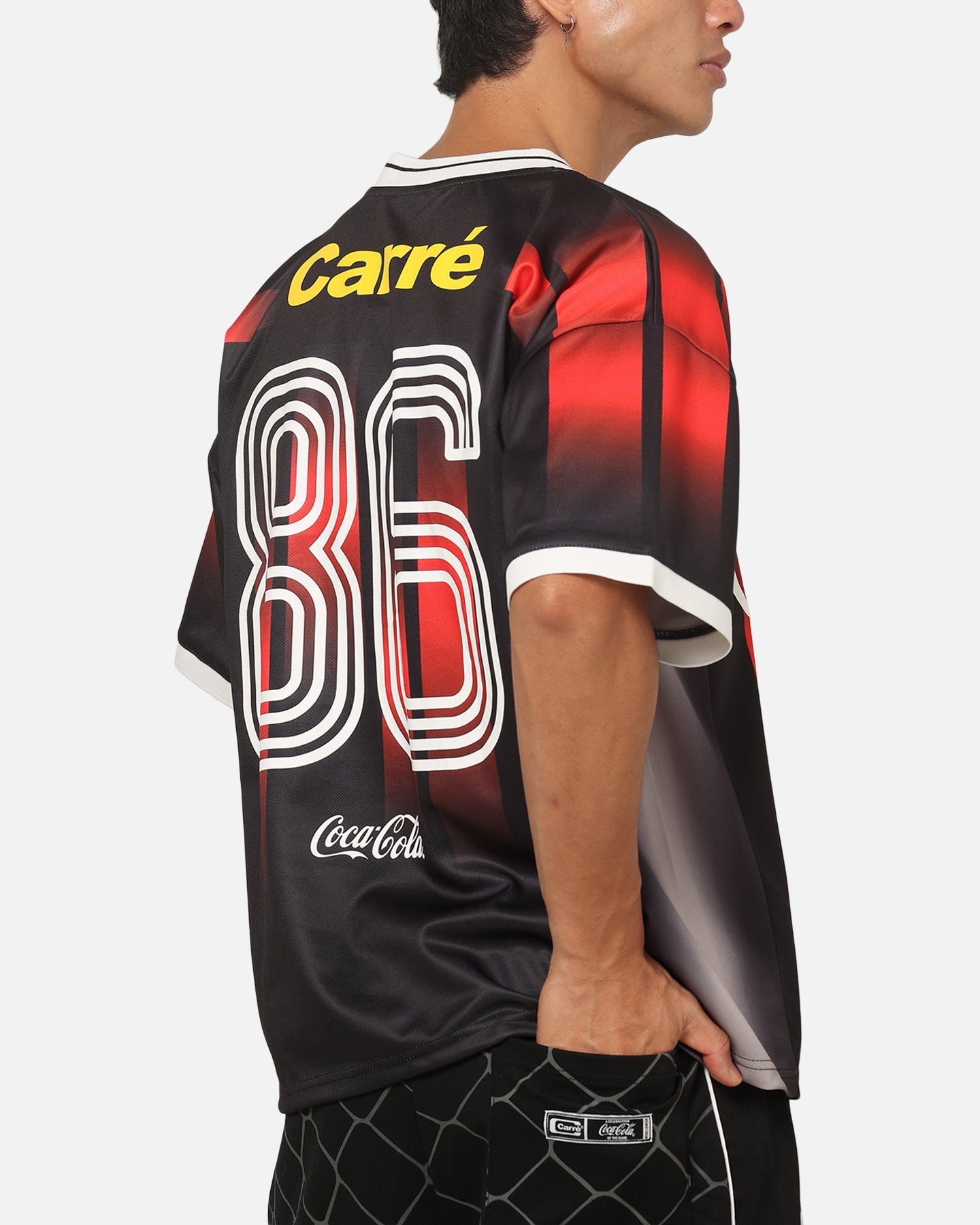 Carre CarrÃ© X Coca Cola Legacy Stripped Jersey Black/Red