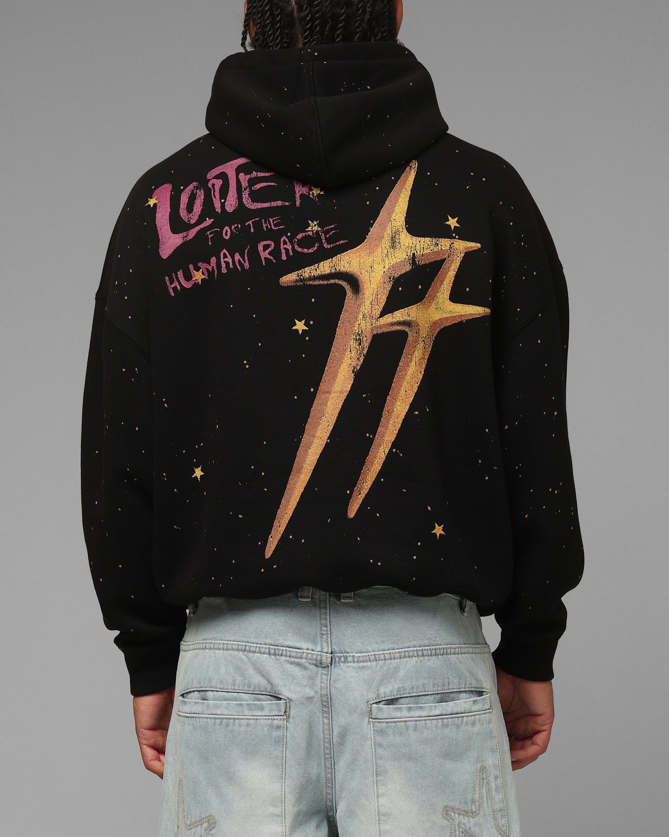 Loiter Melancholy Hoodie Black