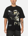 73Studio X Xbox X Halo Chief  T-Shirt Black