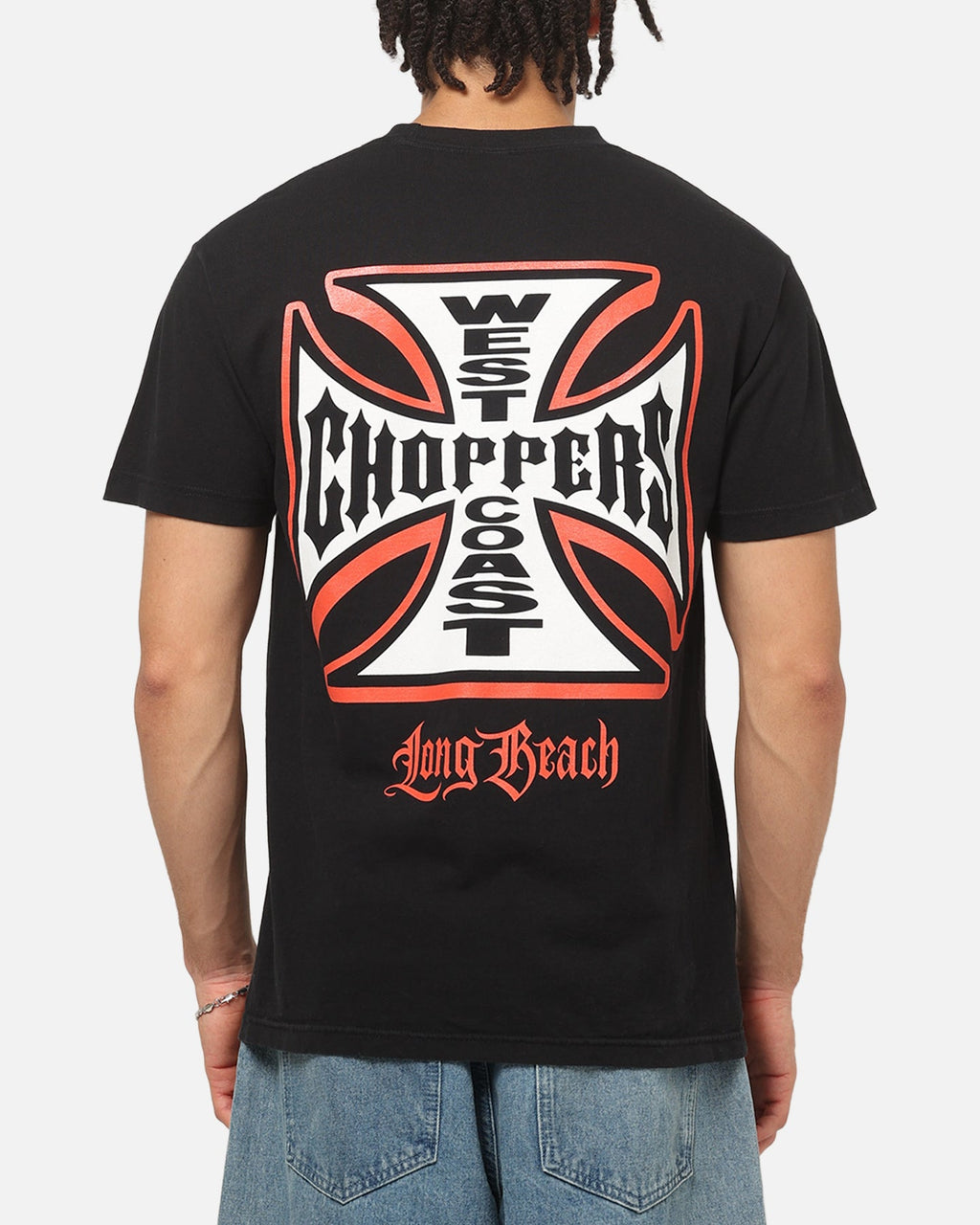 West Coast Choppers Choppers Cross T-Shirt Black