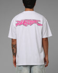 Loiter Cyber Logo T-Shirt White