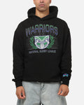 Bleacher Athletic New Zealand Warriors NRL Adult Club Wreath Hoodie Black