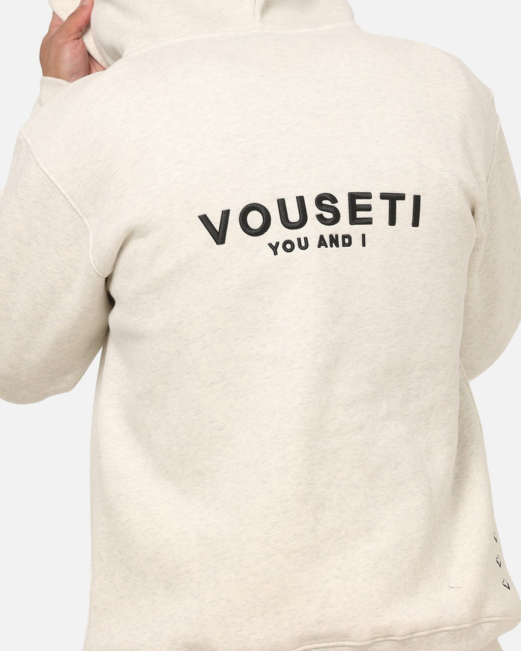 Vouseti The OG Hoodie White Marle