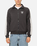 Majestic Athletic Las Vegas Raiders TM Tape Tricot Track Top Slate