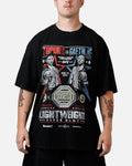UFC By Culture Kings UFC 250 Topuria Vs Gaethje T-Shirt Black Acidwash