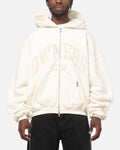 Represent Oweners Zip Through Hoodie Chalk