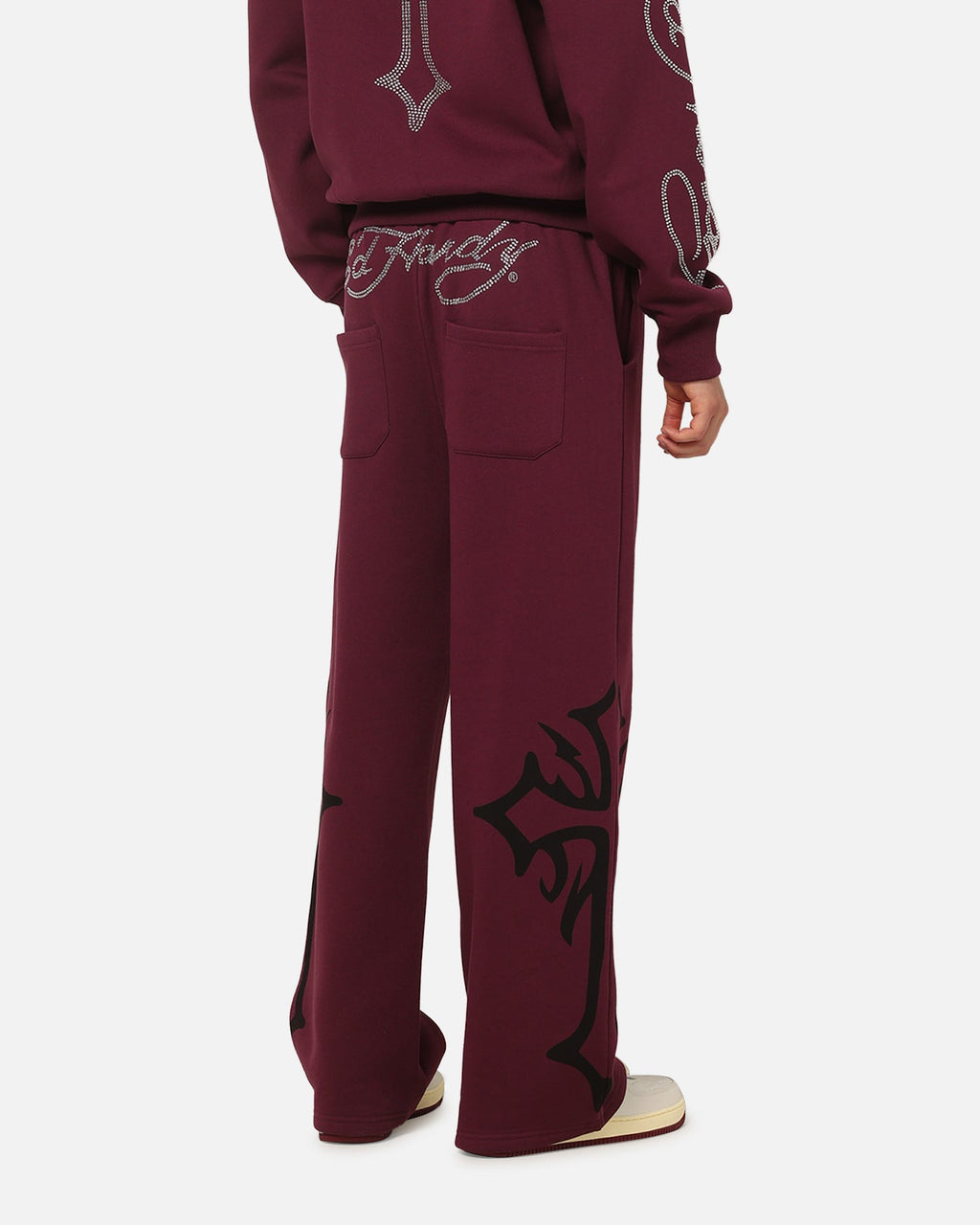Ed Hardy Trinity Sweatpants Plum