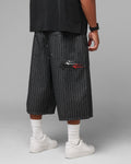 Loiter Hybrid Patch Shorts Black