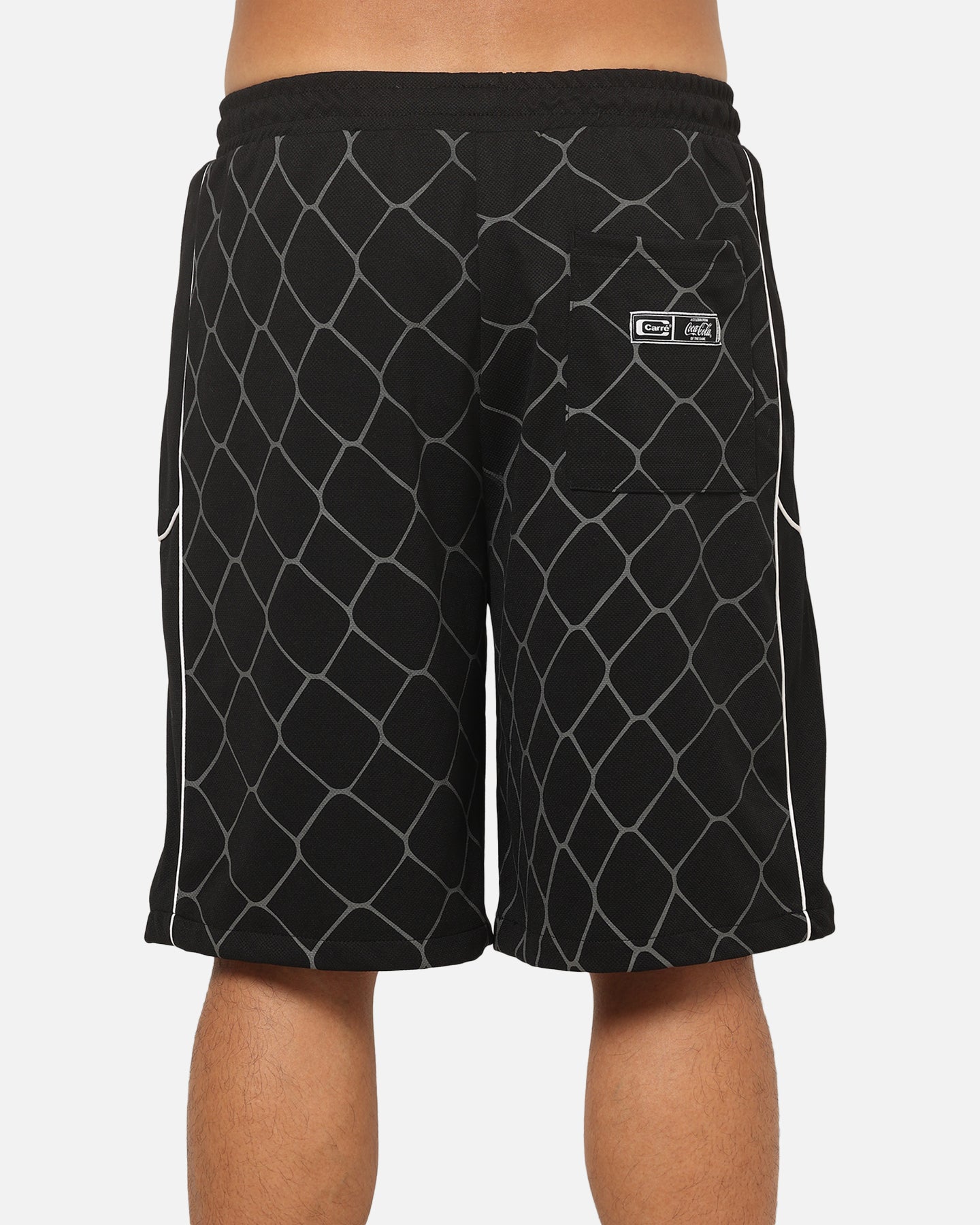 Carre Carre CarrÃ© X Coca Cola The Grid Mesh Shorts Black