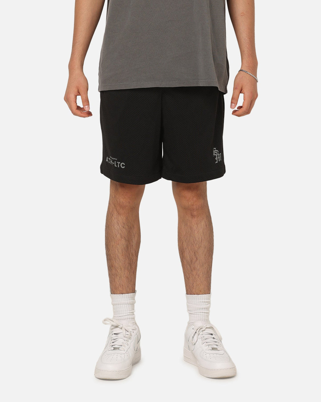 Saint Morta Athltc S4 Mesh Shorts Black