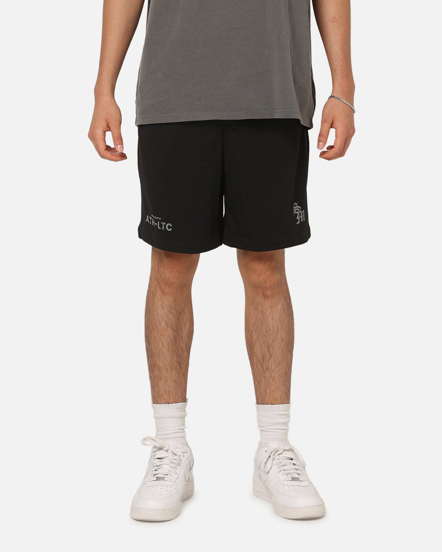 Saint Morta Athltc S4 Mesh Shorts Black