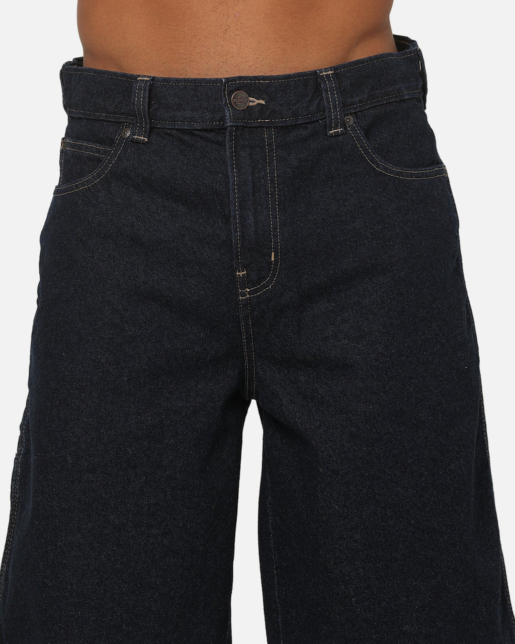 Dickies Denim 13" Loose Jean Shorts Rinsed