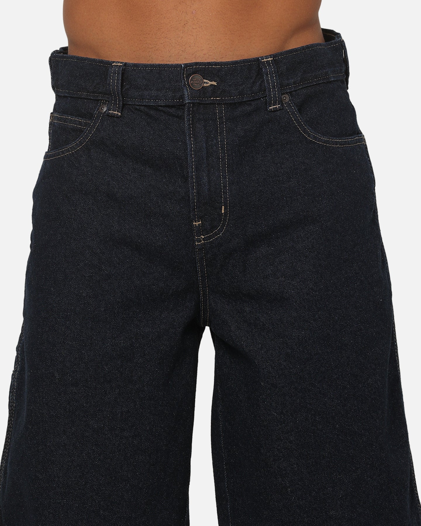 Dickies Denim 13" Loose Jean Shorts Rinsed