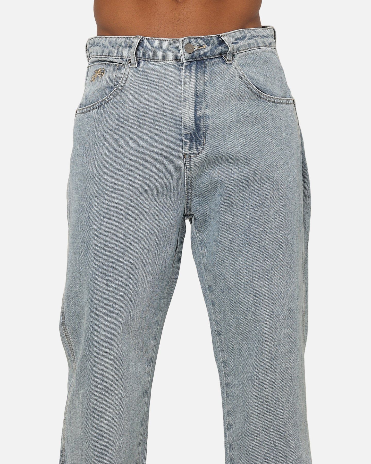 Worship Lounger Jeans Worship Worn Blue