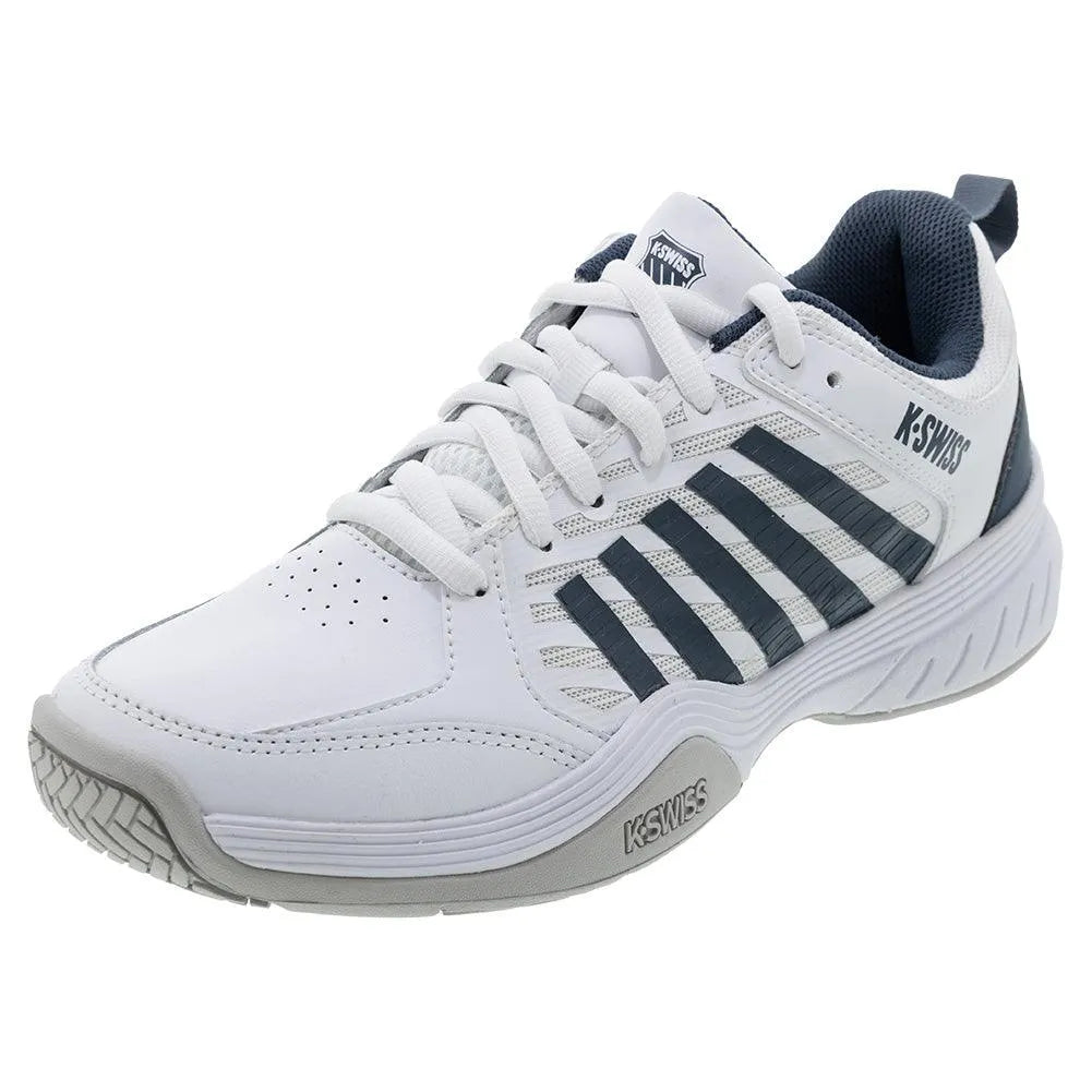 Men's Court Express 2 Tennis Shoes White and Stargazer-Footwear-K-Swiss-04428-179-M-1-[Sku]-Tennis Express