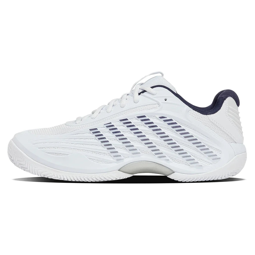 Men's Hypercourt Express 3 Clay Tennis Shoes White and Peacoat