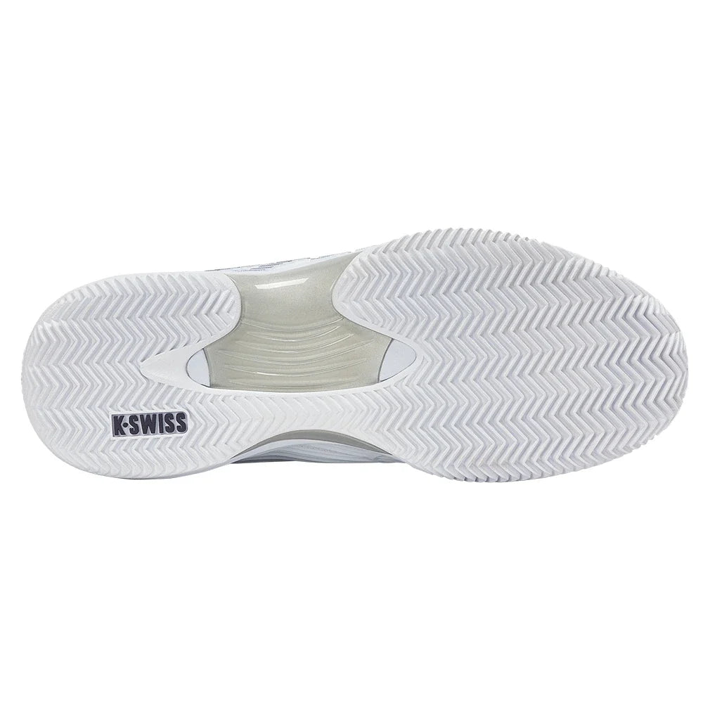 Men's Hypercourt Express 3 Clay Tennis Shoes White and Peacoat