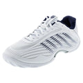 Men's Hypercourt Express 3 Clay Tennis Shoes White and Peacoat-Footwear-K-Swiss-04604-161S26copy-Tennis Express