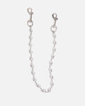 MNML Skull Wallet Chain Silver