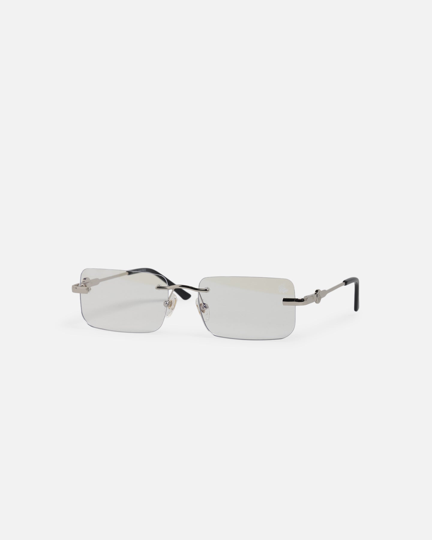 Belvoir & Co Hamptom Anti Blue Light Glasses Silver