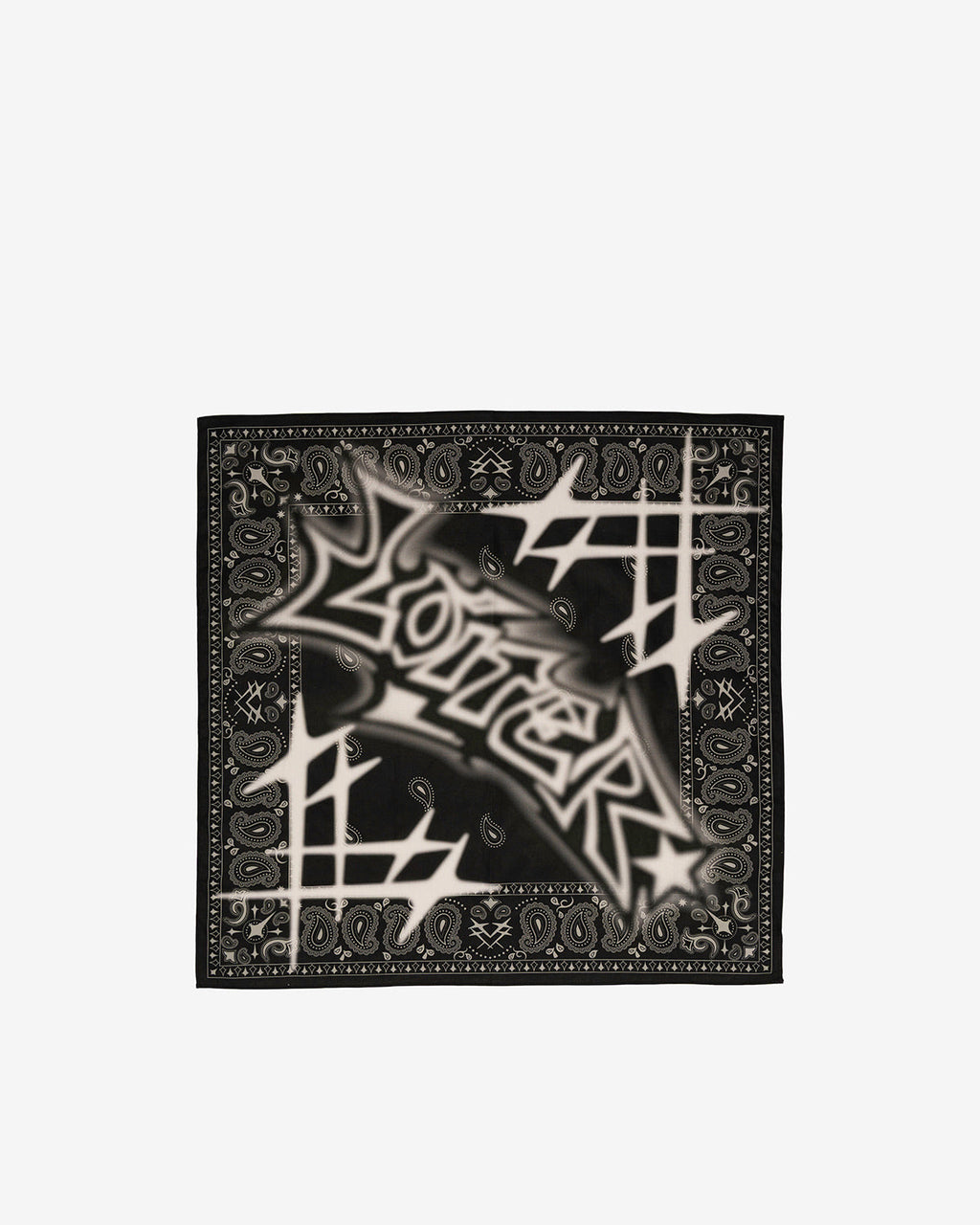 Loiter Spray Bandana Black