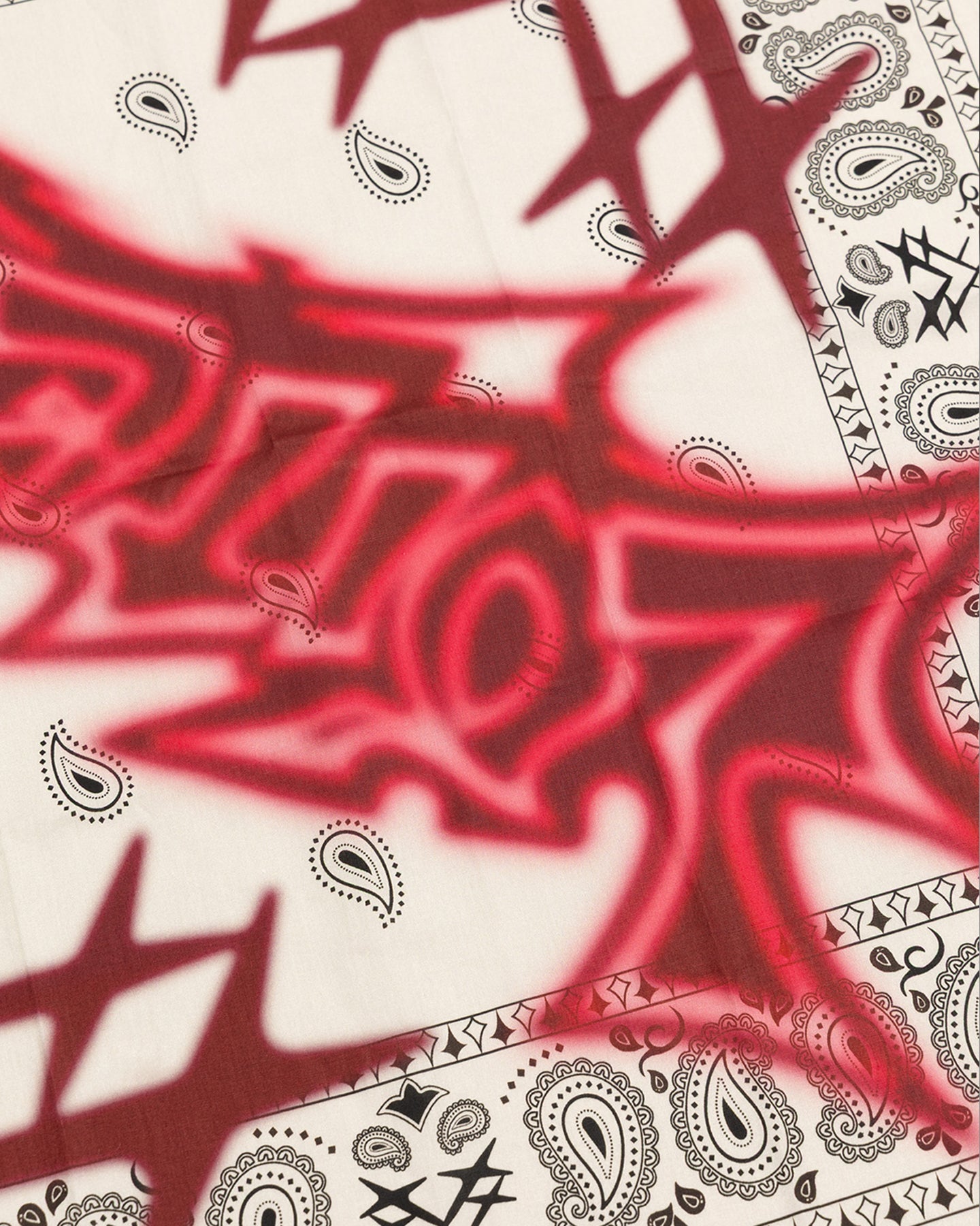 Loiter Spray Bandana White