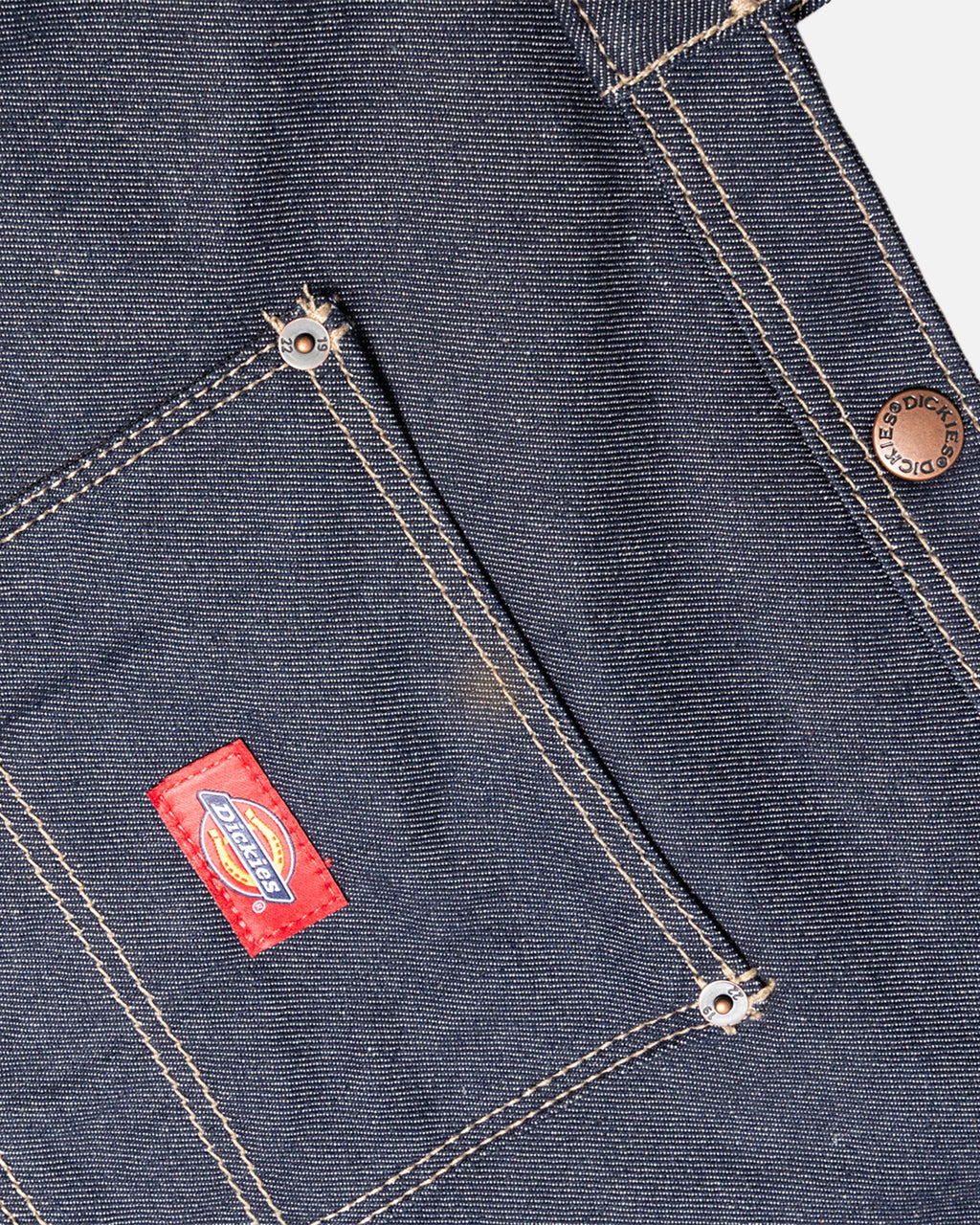 Dickies Denim Tote Bag Rinsed Denim